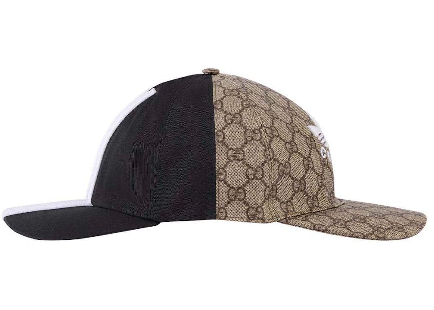 Gucci x Adidas Double Sided Baseball Hat Black/Beige