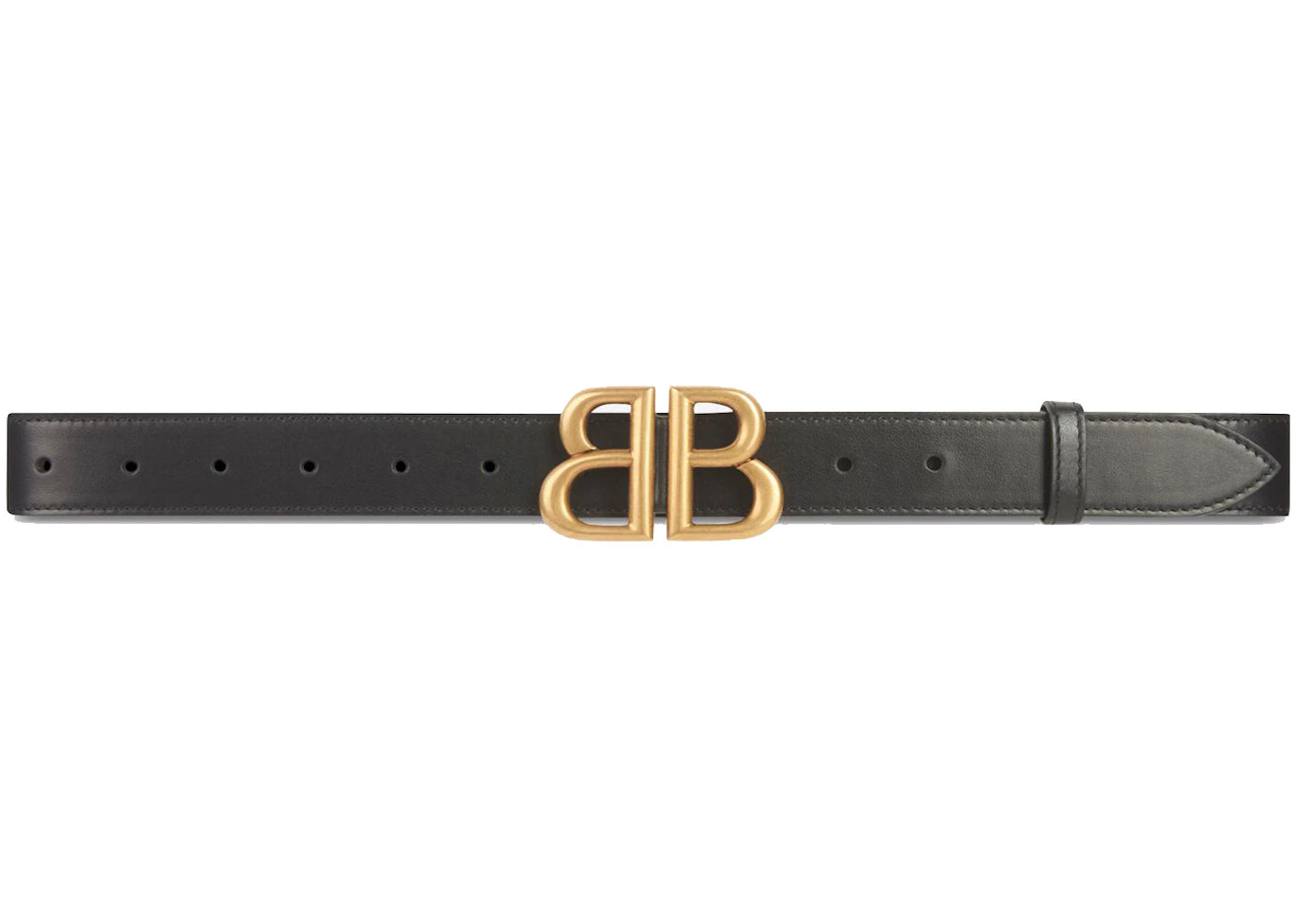 Gucci x Balenciaga The Hacker Project Large BB Belt Black