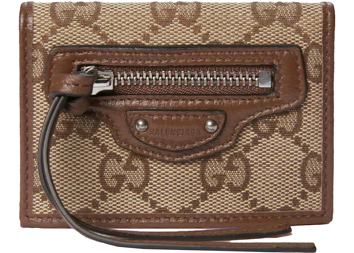 Gucci x Balenciaga The Hacker Project Neo Classic Wallet Beige/Ebony