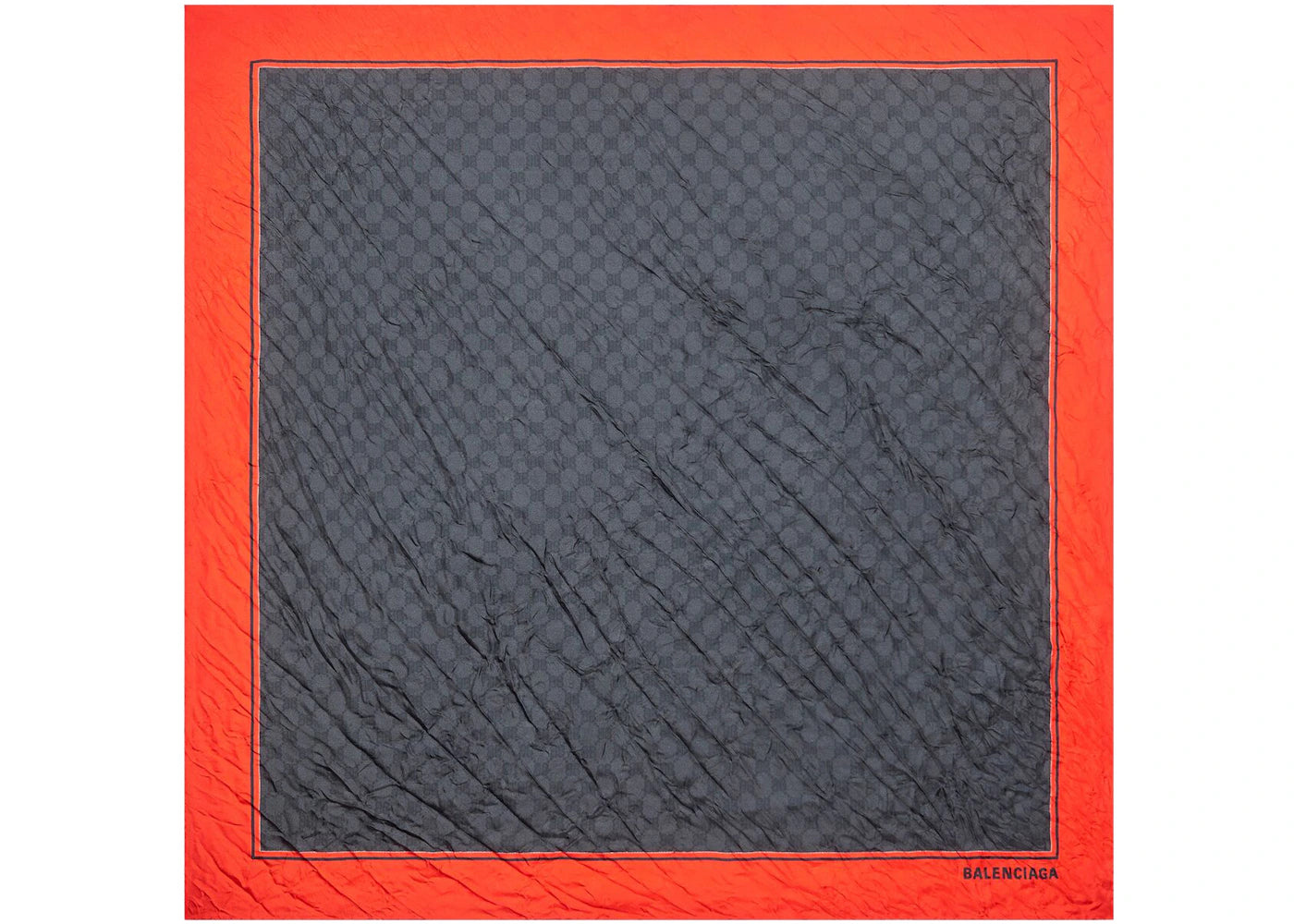 Gucci x Balenciaga The Hacker Project Scarf Black/Orange
