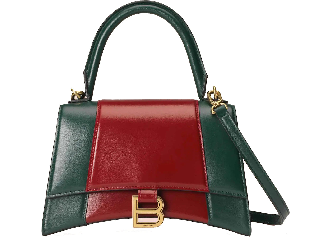 Gucci x Balenciaga The Hacker Project Small Hourglass Bag Green/Red