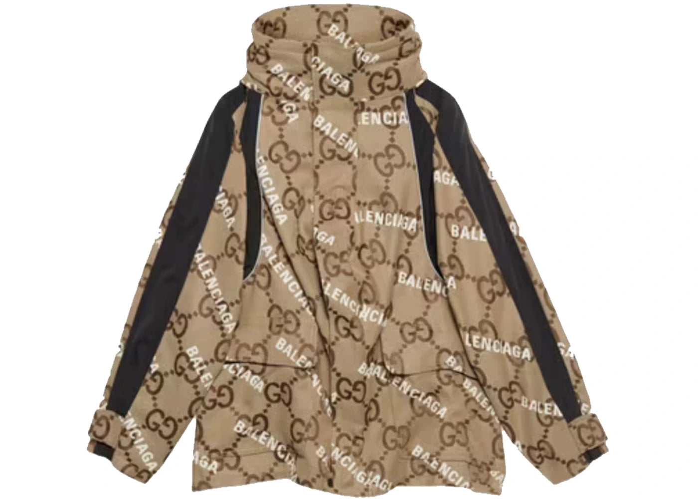 Gucci x Balenciaga The Hacker Project Jumbo GG Jacket Beige/Ebony