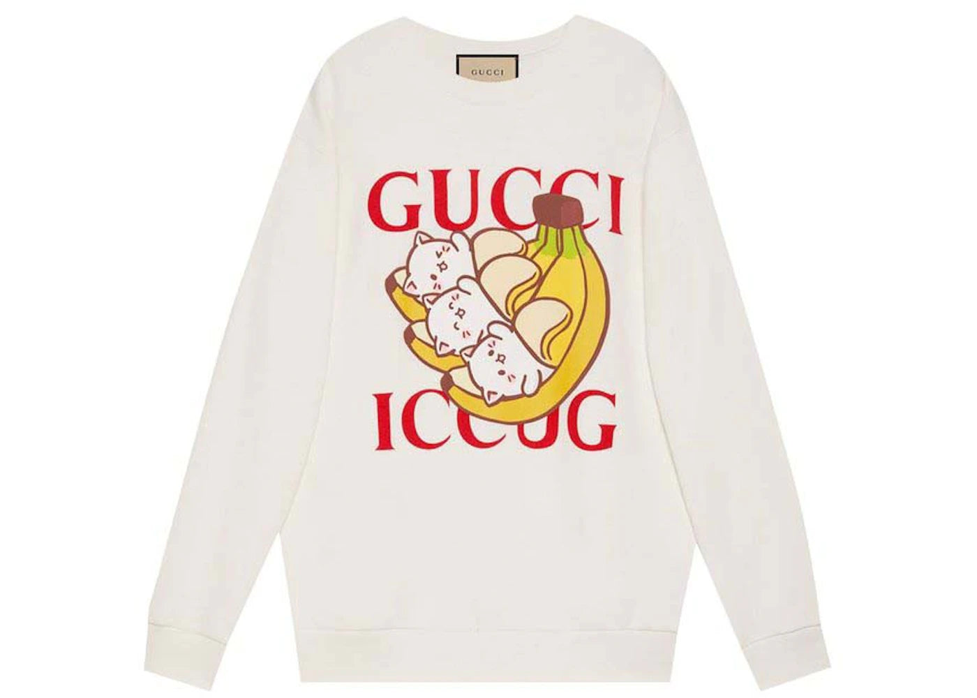Gucci x Bananya Sweatshirt White