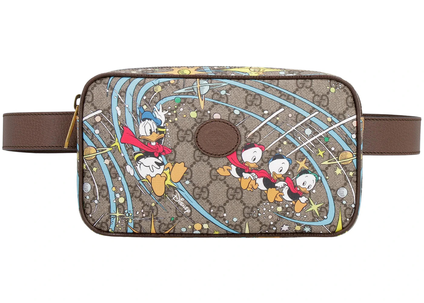 Gucci x Disney Donald Duck GG Supreme Belt Bag Beige/Ebony