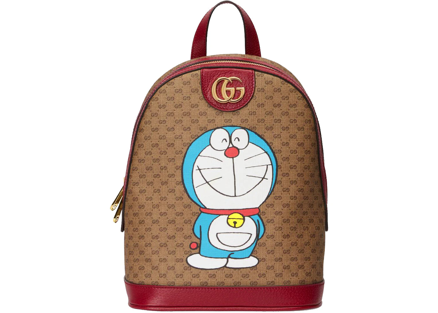 Gucci x Doraemon Backpack Small Ebony/Beige