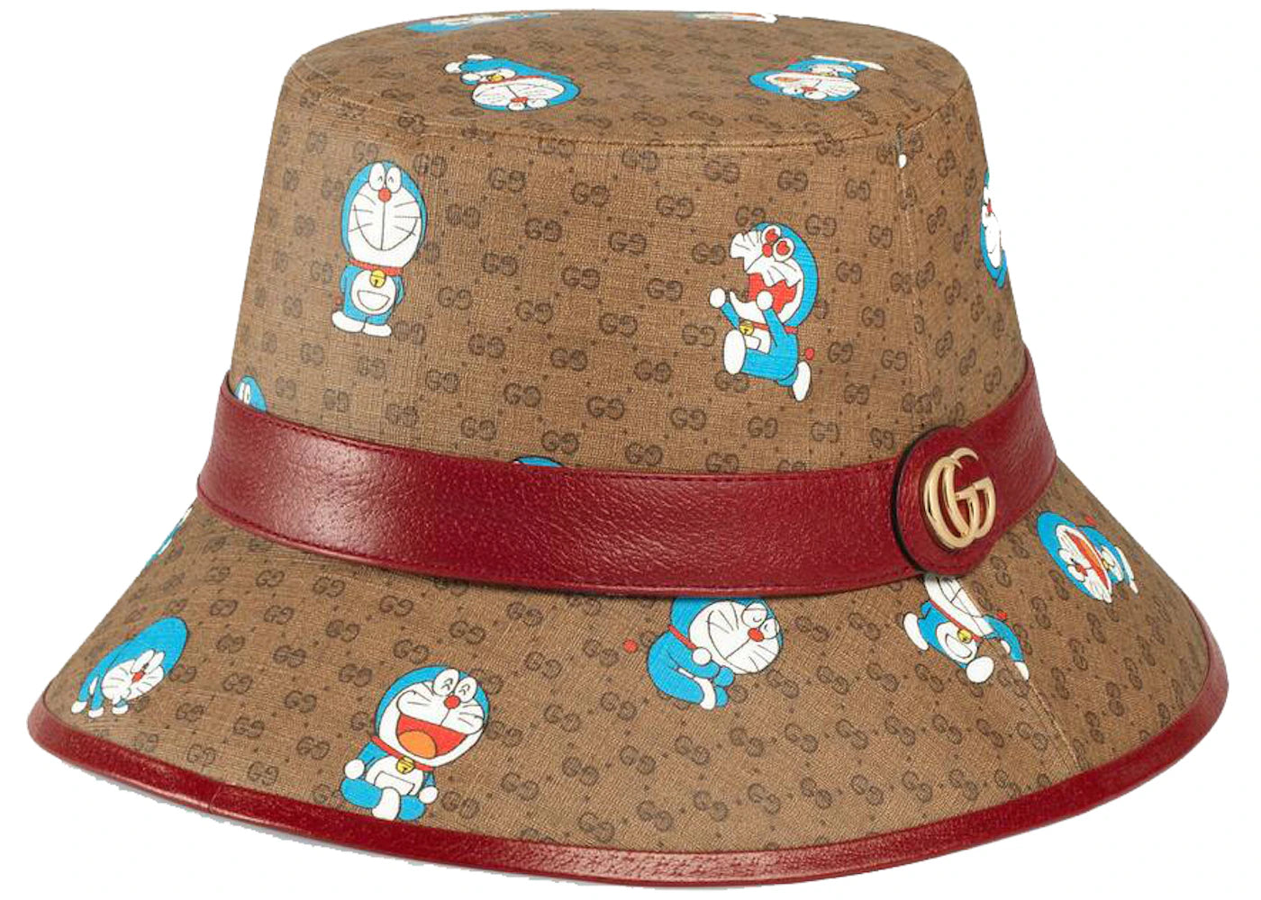 Gucci x Doraemon Bucket Hat Ebony/Beige