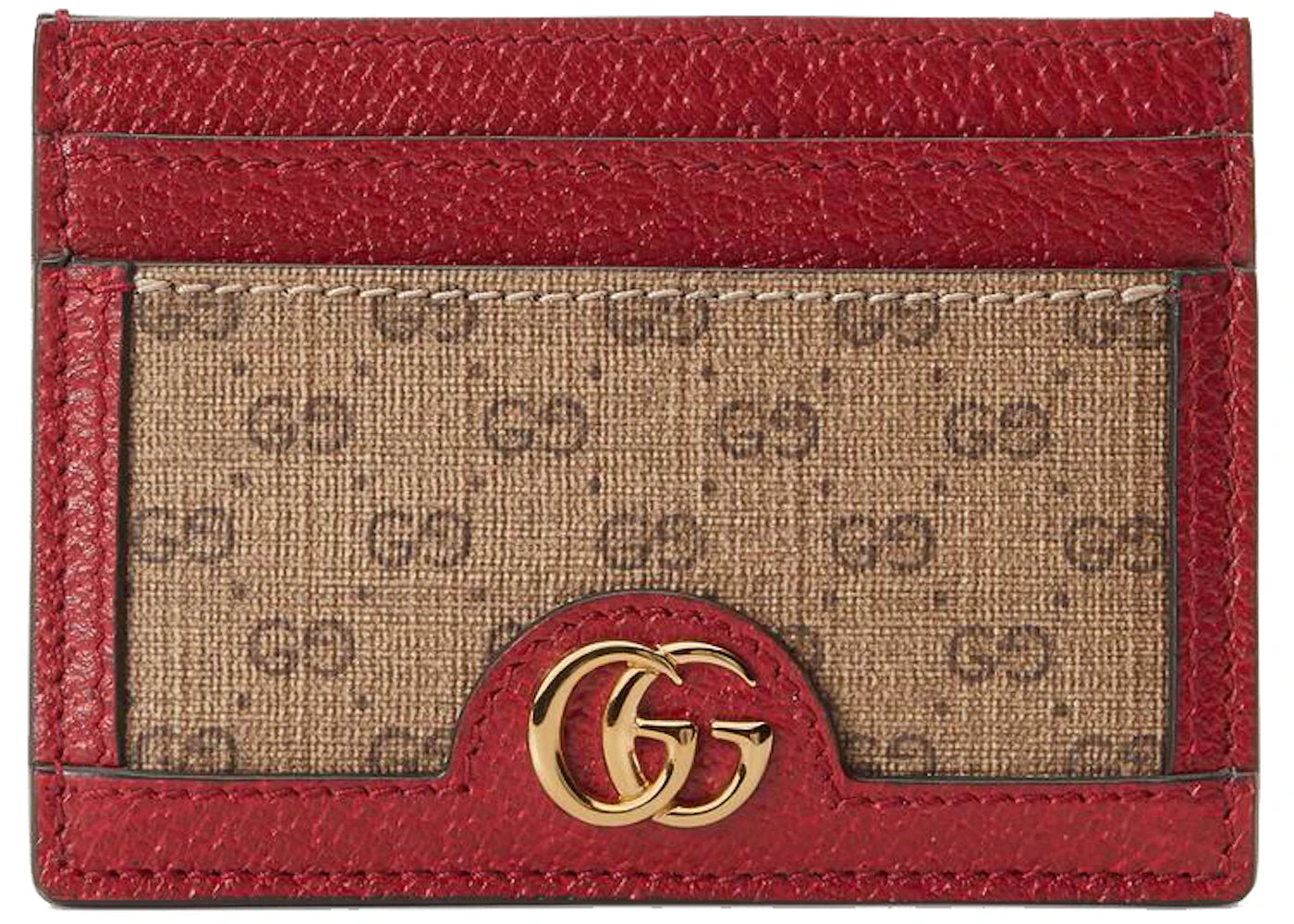 Gucci x Doraemon Card Case Ebony/Red