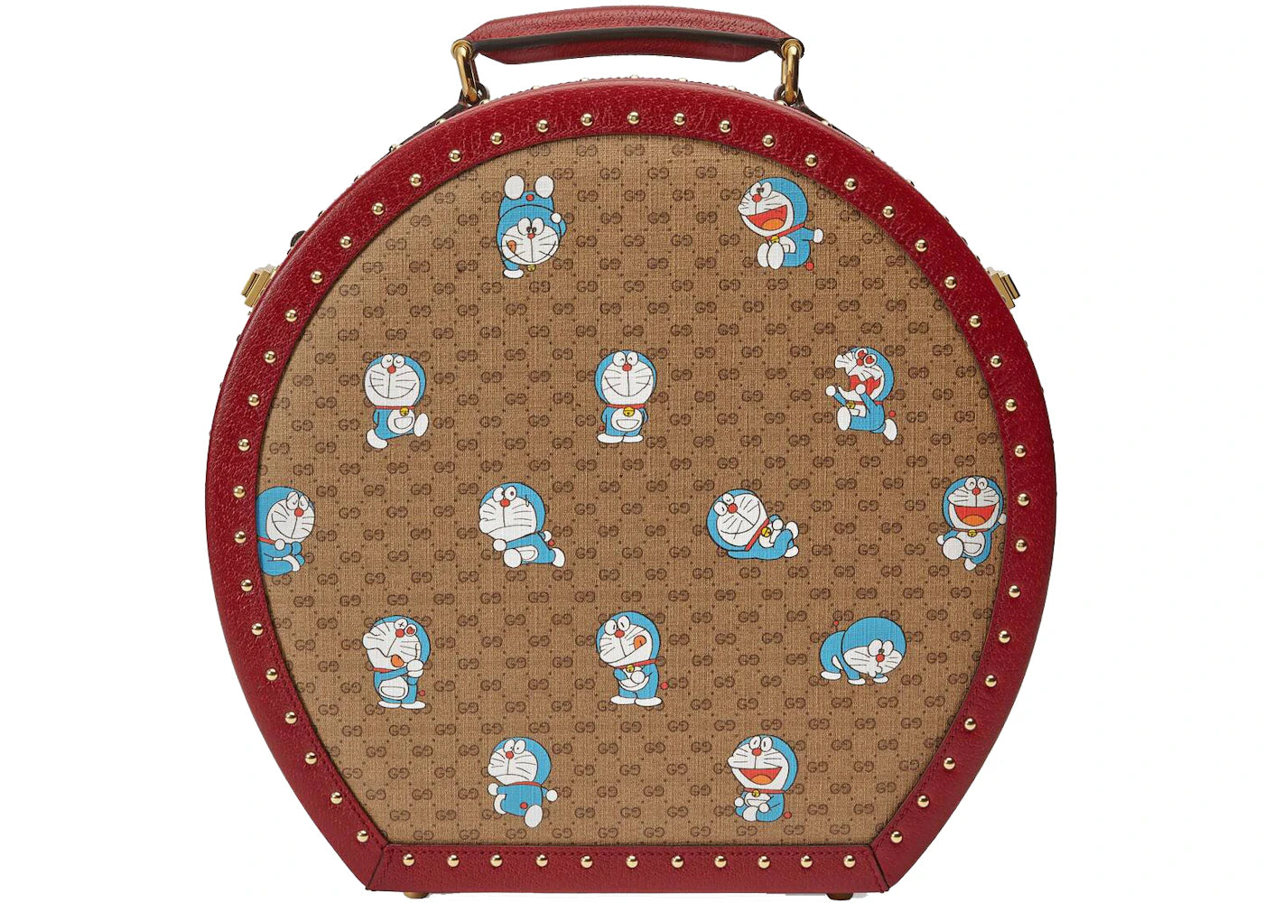 Gucci x Doraemon Hat Box Ebony/Beige