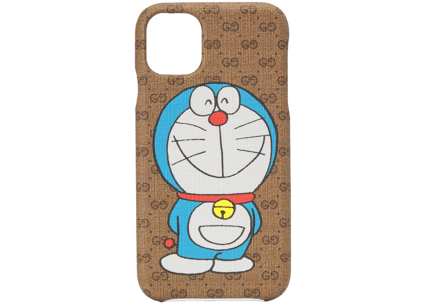 Gucci x Doraemon iPhone 11 Phone Case Ebony/Beige