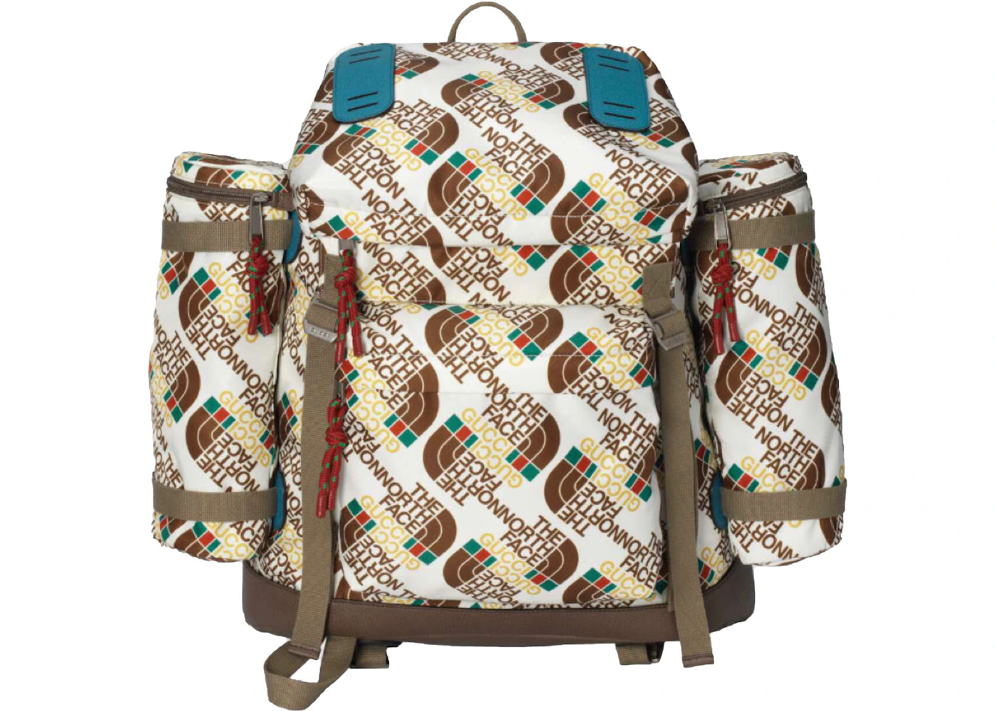 Gucci x The North Face Large Backpack Brown/White