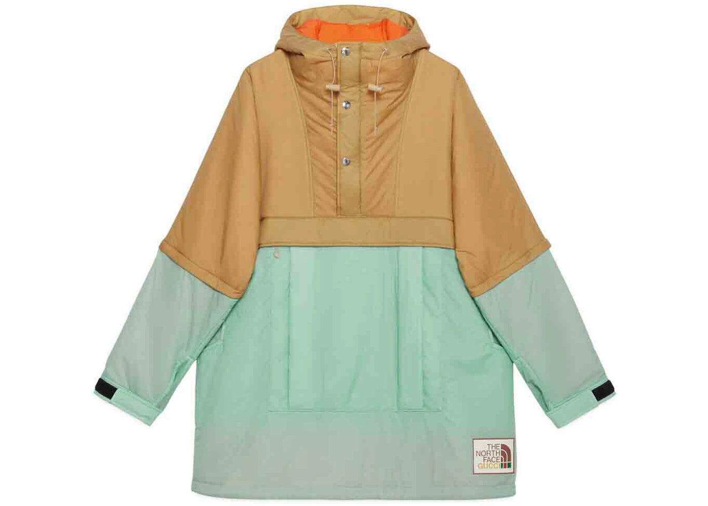 Gucci x The North Face Anorak Jacket Light Blue/Beige