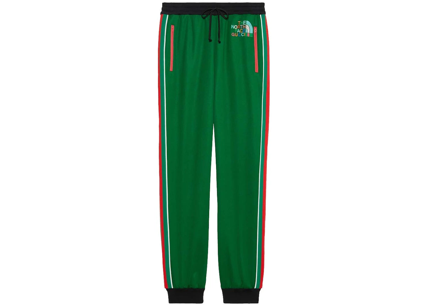 Gucci x The North Face Cotton Jogging Pants Green