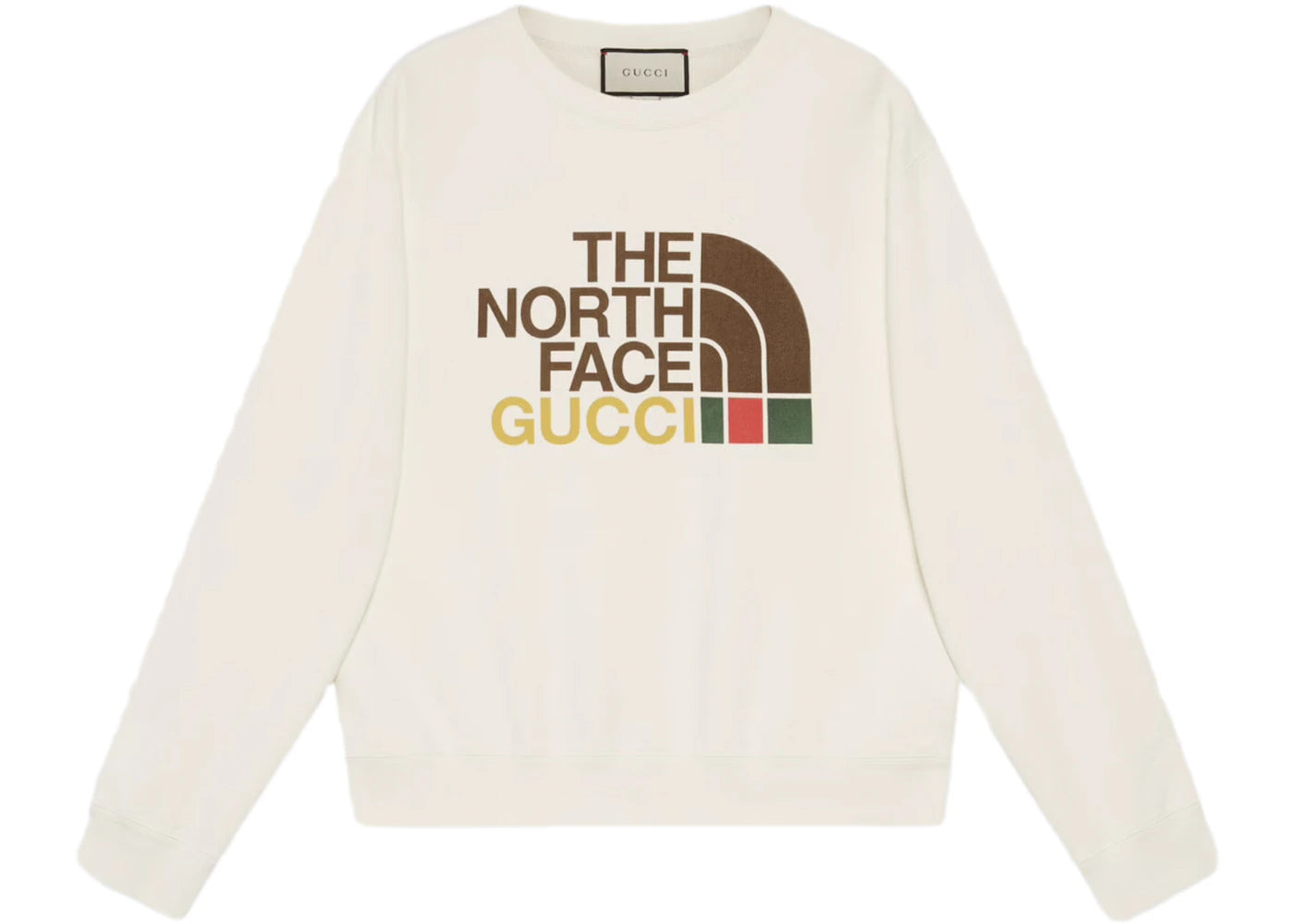 Gucci x The North Face Cotton Sweatshirt Ivory