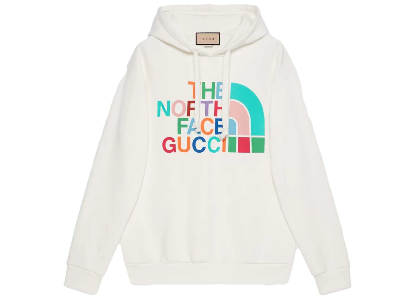 Gucci x The North Face Cotton Sweatshirt Off White/Multicolor