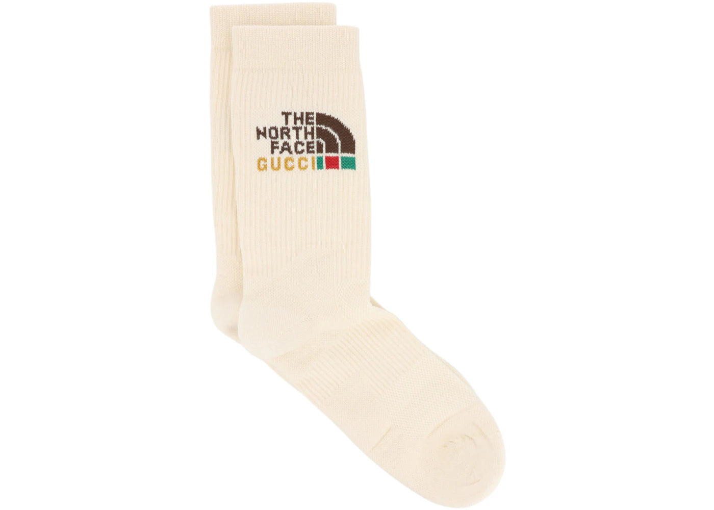 Gucci x The North Face Crew Socks Cream