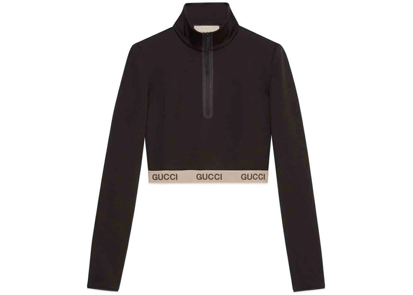 Gucci x The North Face Cropped Top Black