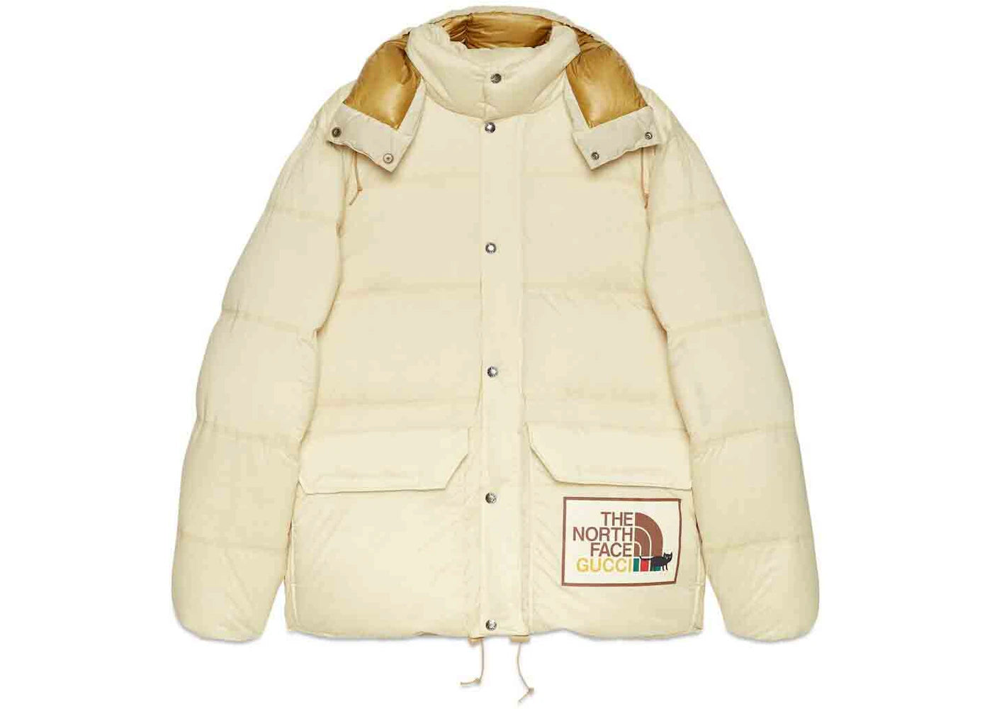 Gucci x The North Face Down Jacket Beige
