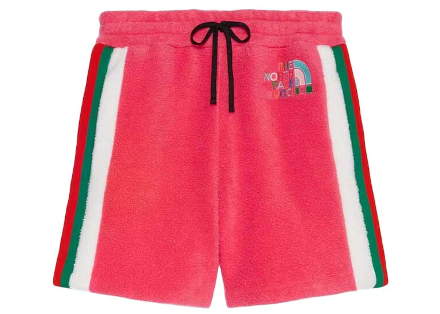 Gucci x The North Face Fleece Shorts Dark Pink