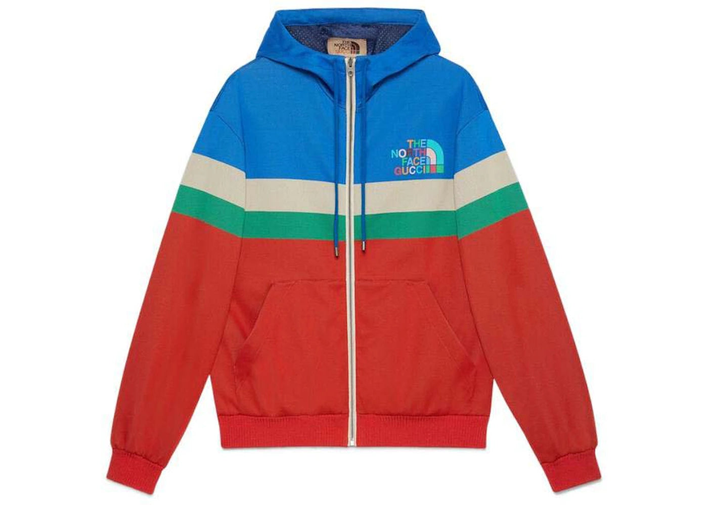 Gucci x The North Face Hooded Jacket Multi