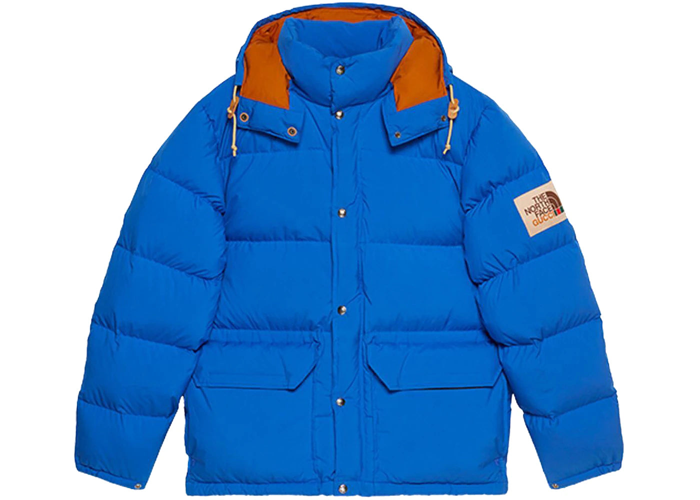 Gucci x The North Face Nylon Jacket Blue
