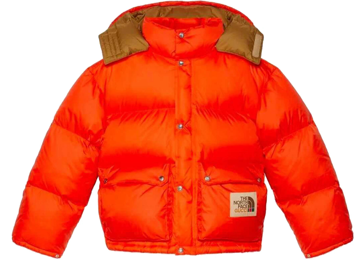 Gucci x The North Face Nylon Jacket Red