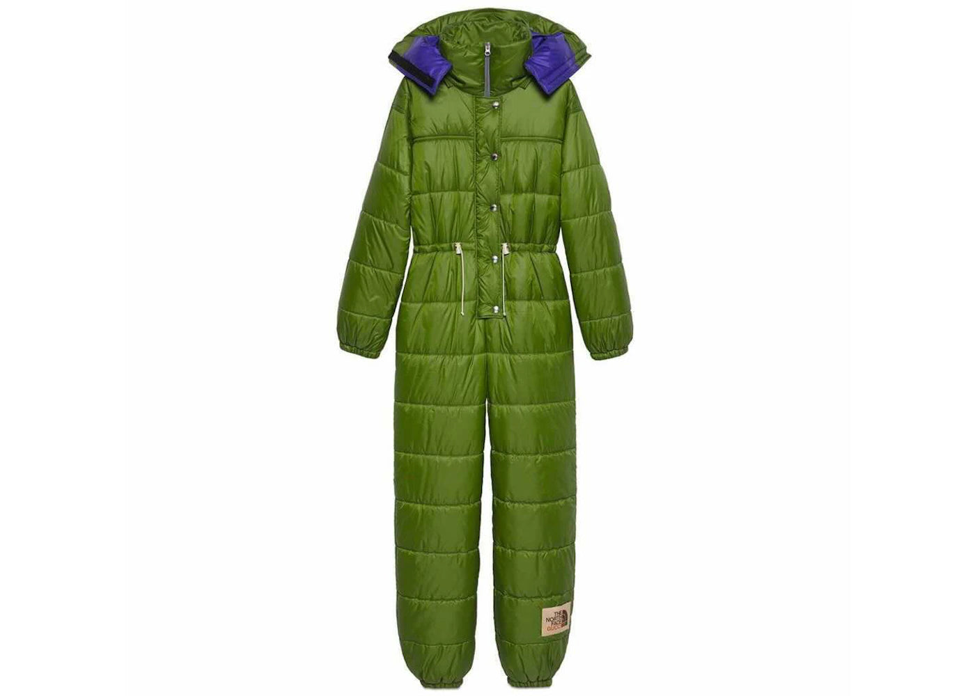 Gucci x The North Face Nylon Jumpsuit Green