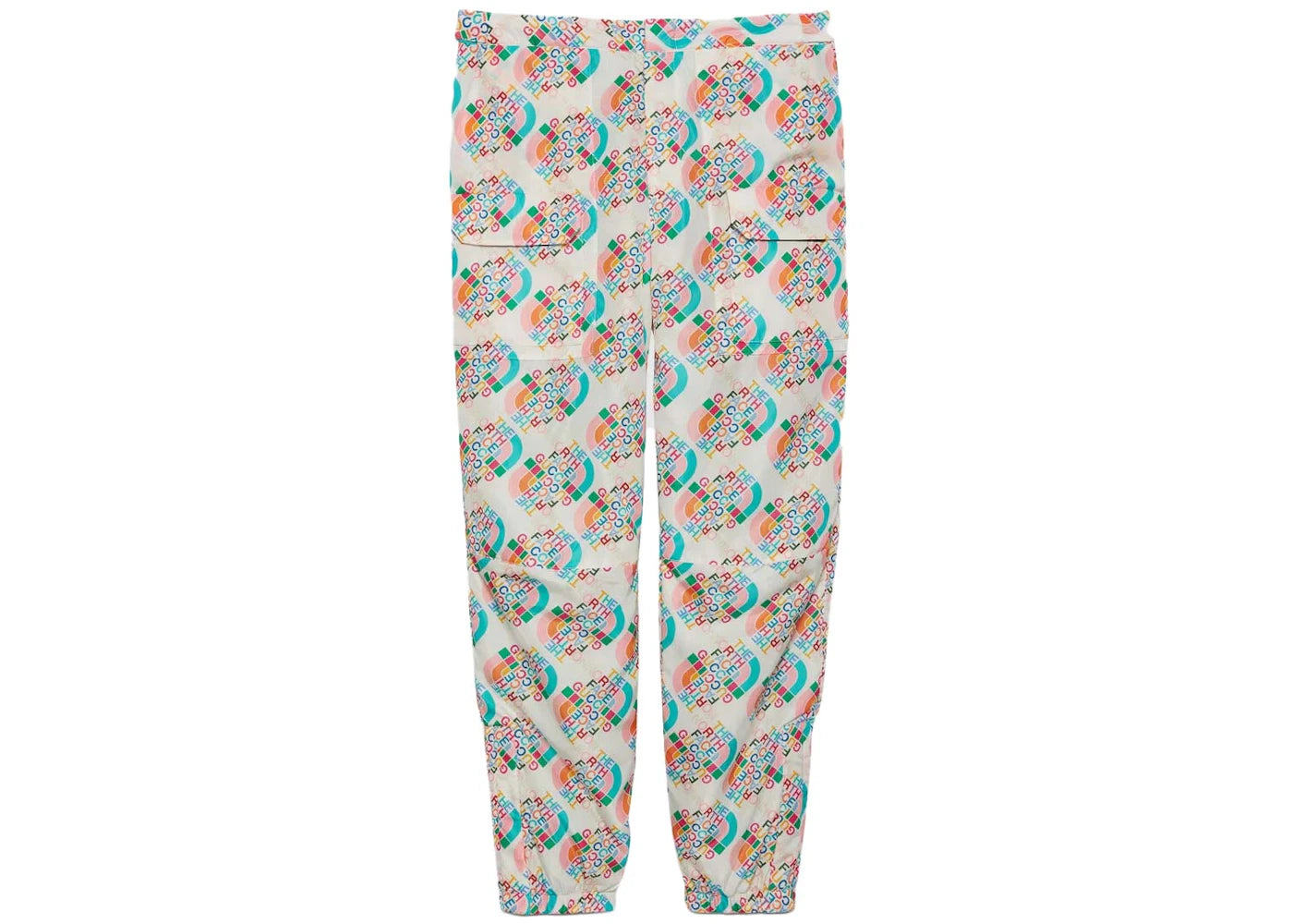 Gucci x The North Face Nylon Pants Ivory/Multicolor