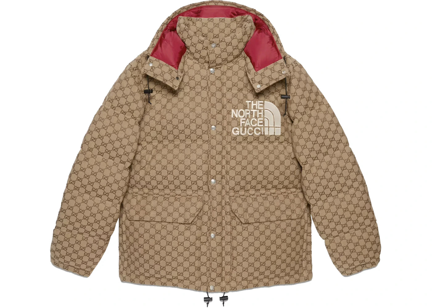 Gucci x The North Face Padded Jacket Beige/Ebony