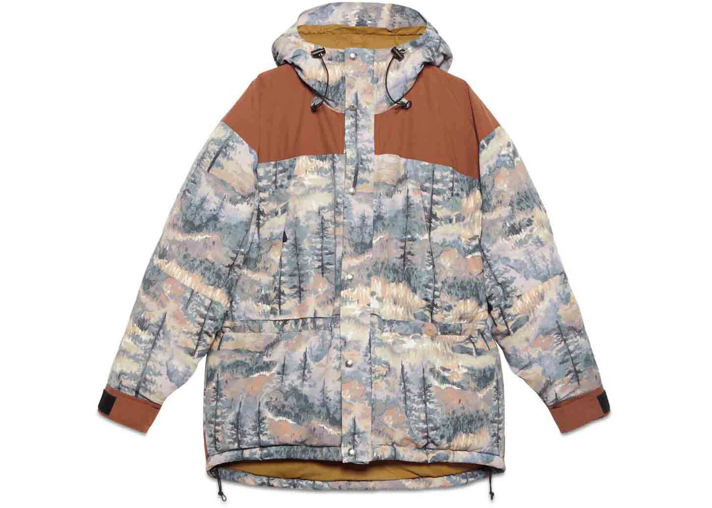 Gucci x The North Face Padded Jacket (FW21) Forest Print