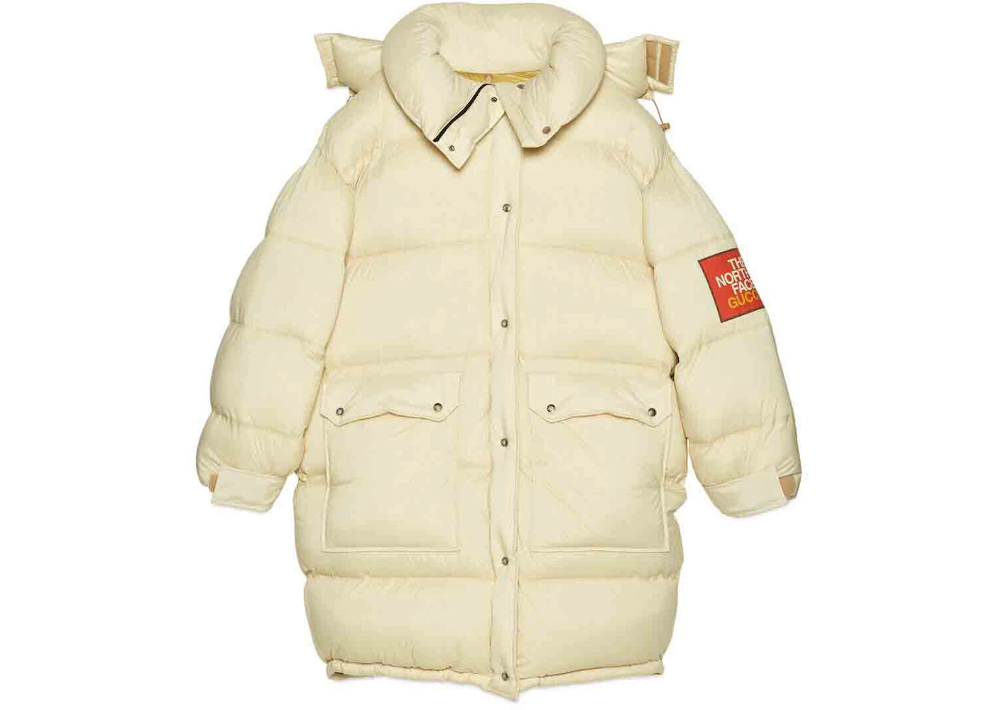 Gucci x The North Face Padded Jacket (FW21) Ivory