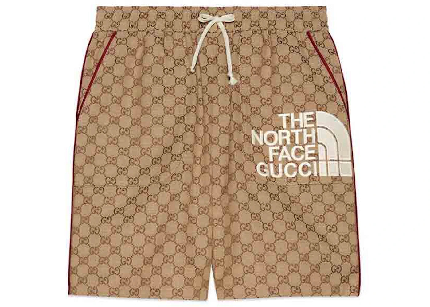 Gucci x The North Face Shorts Beige/Ebony