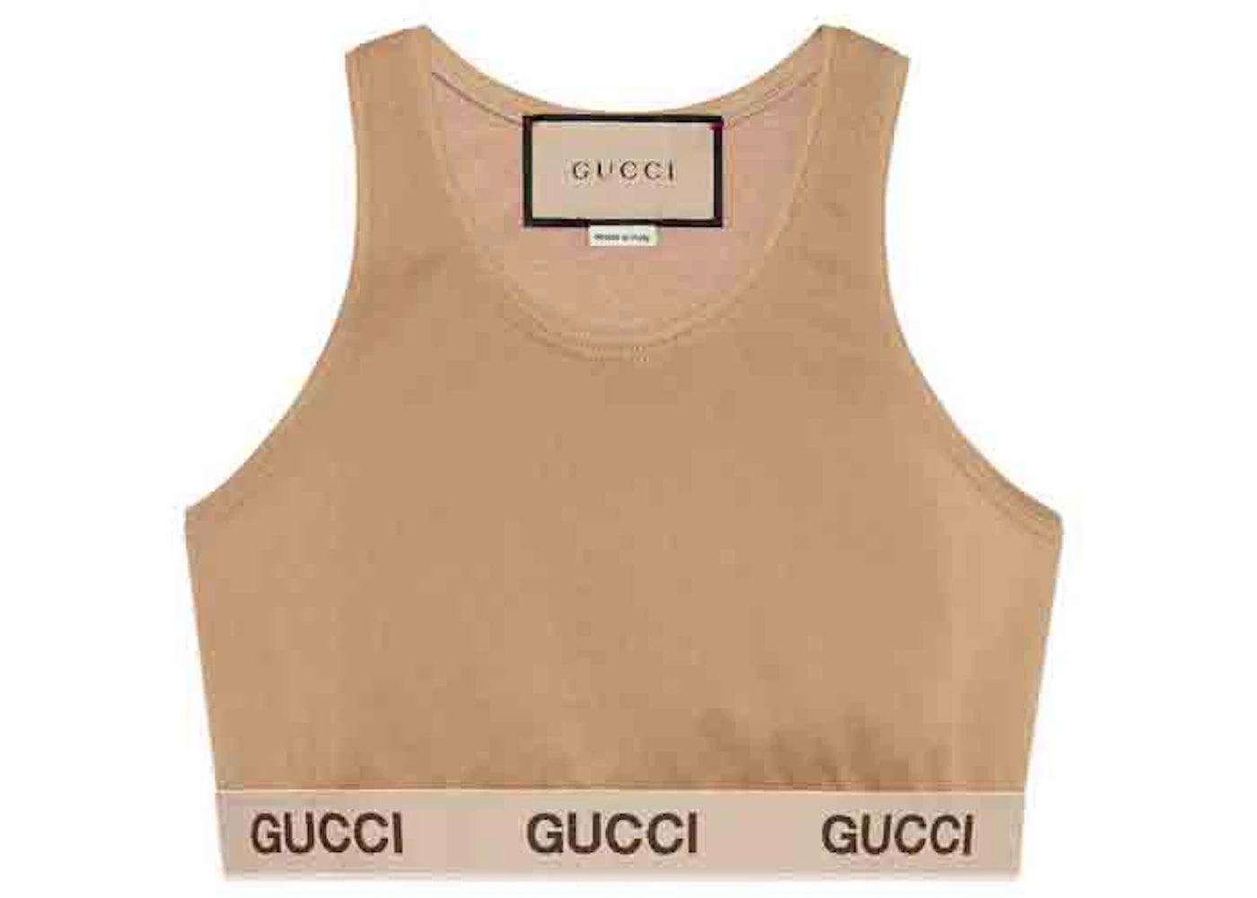 Gucci x The North Face Sleeveless Top Camel