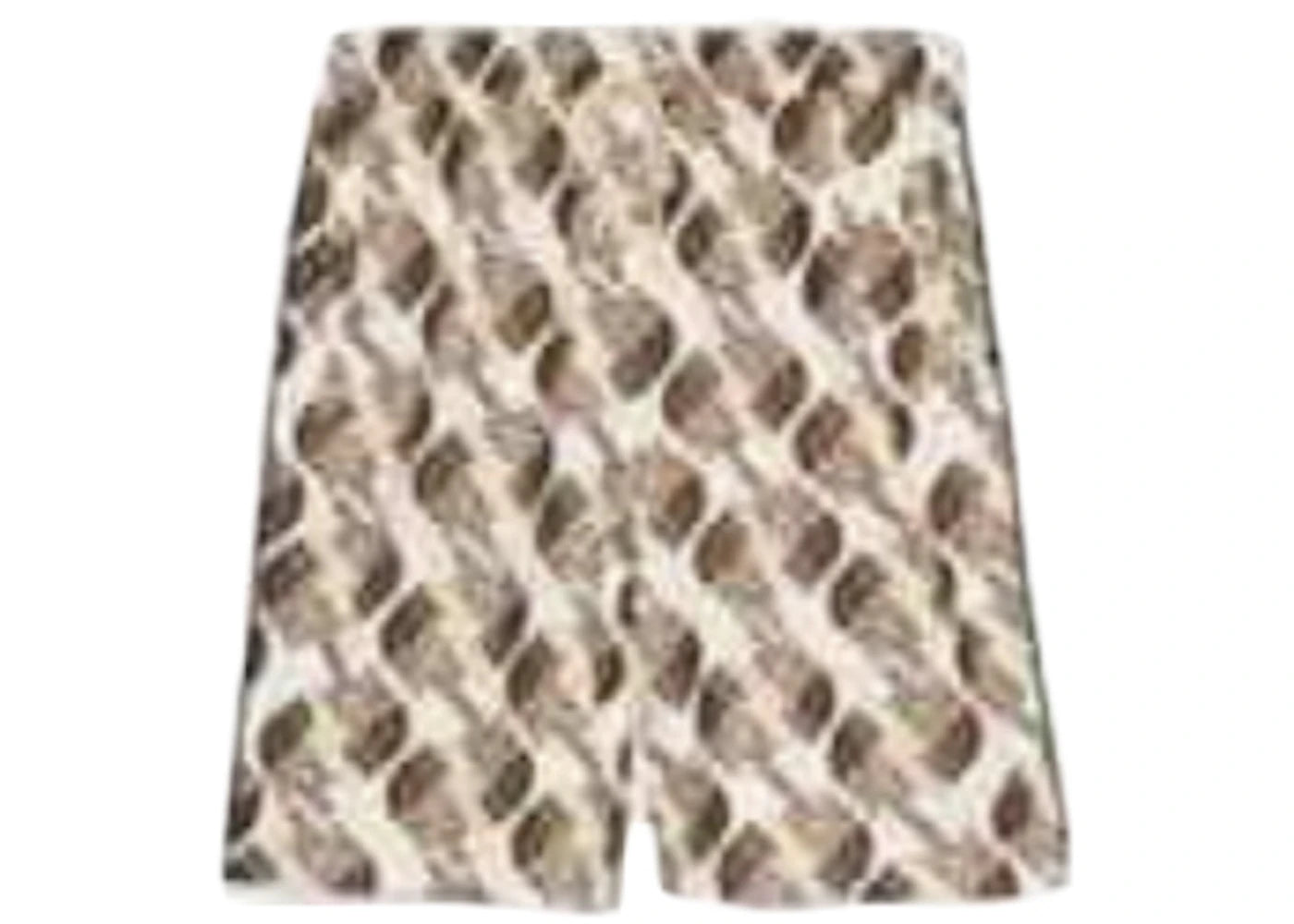 Gucci x The North Face Web Technical Jersey Shorts Brown/Beige