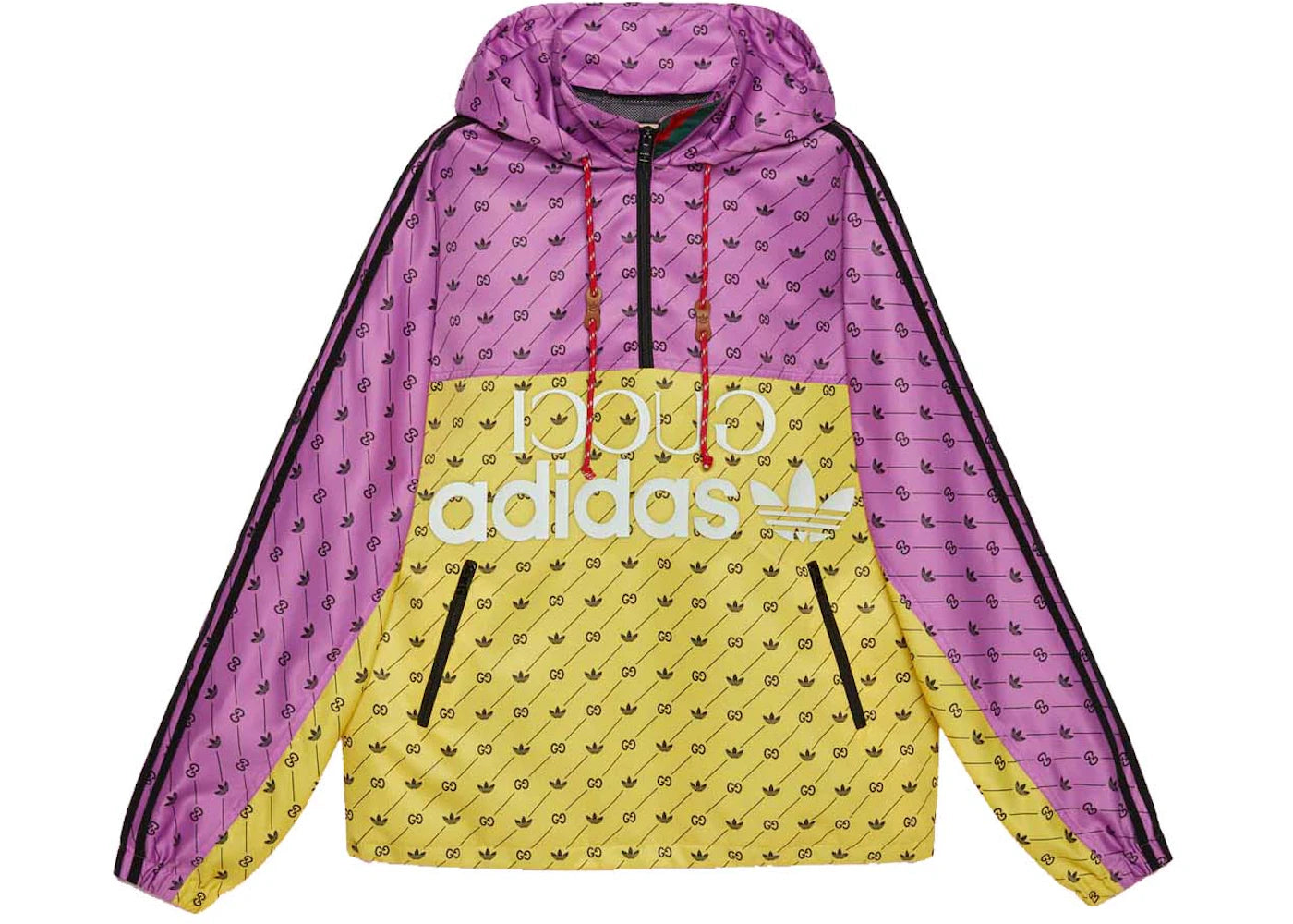 Gucci x adidas Bomber Jacket Yellow/Purple