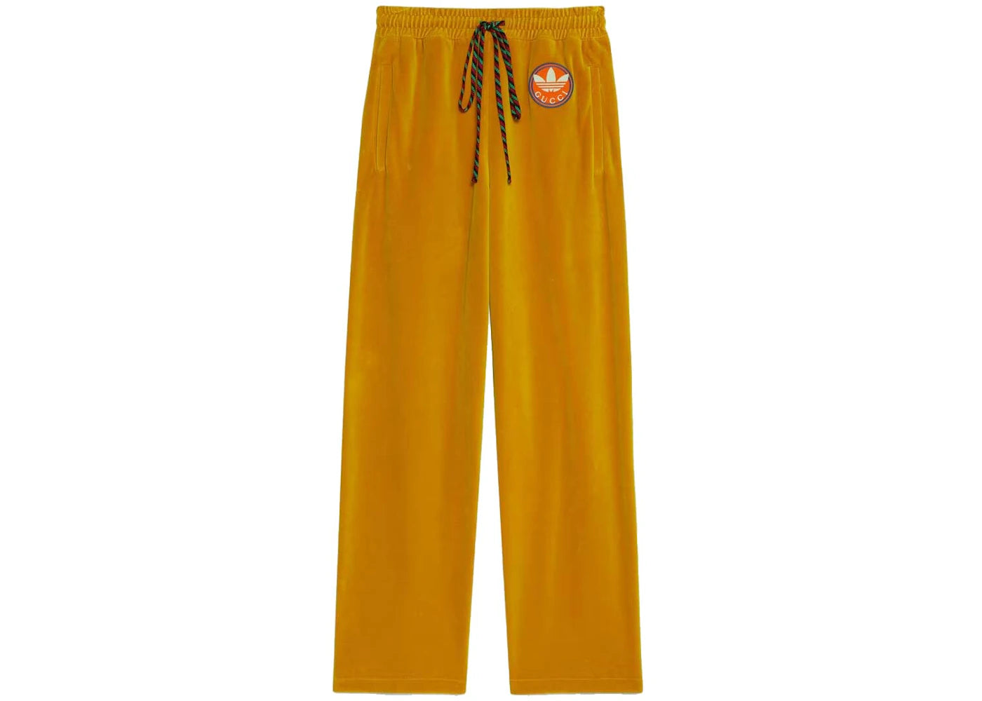 Gucci x adidas Chenille Cotton Pant Dark Yellow
