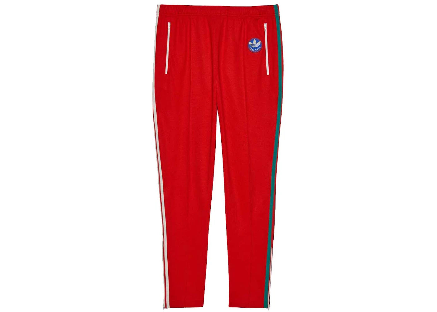 Gucci x adidas Cotton Jersey Sweatpants Red