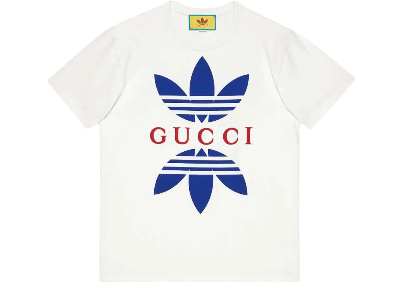 Gucci x adidas Cotton Jersey T-Shirt White