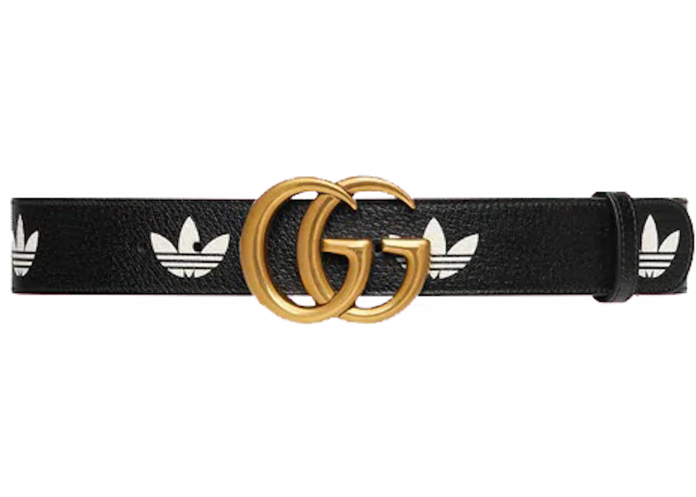 Gucci x adidas GG Marmont Belt Black/White