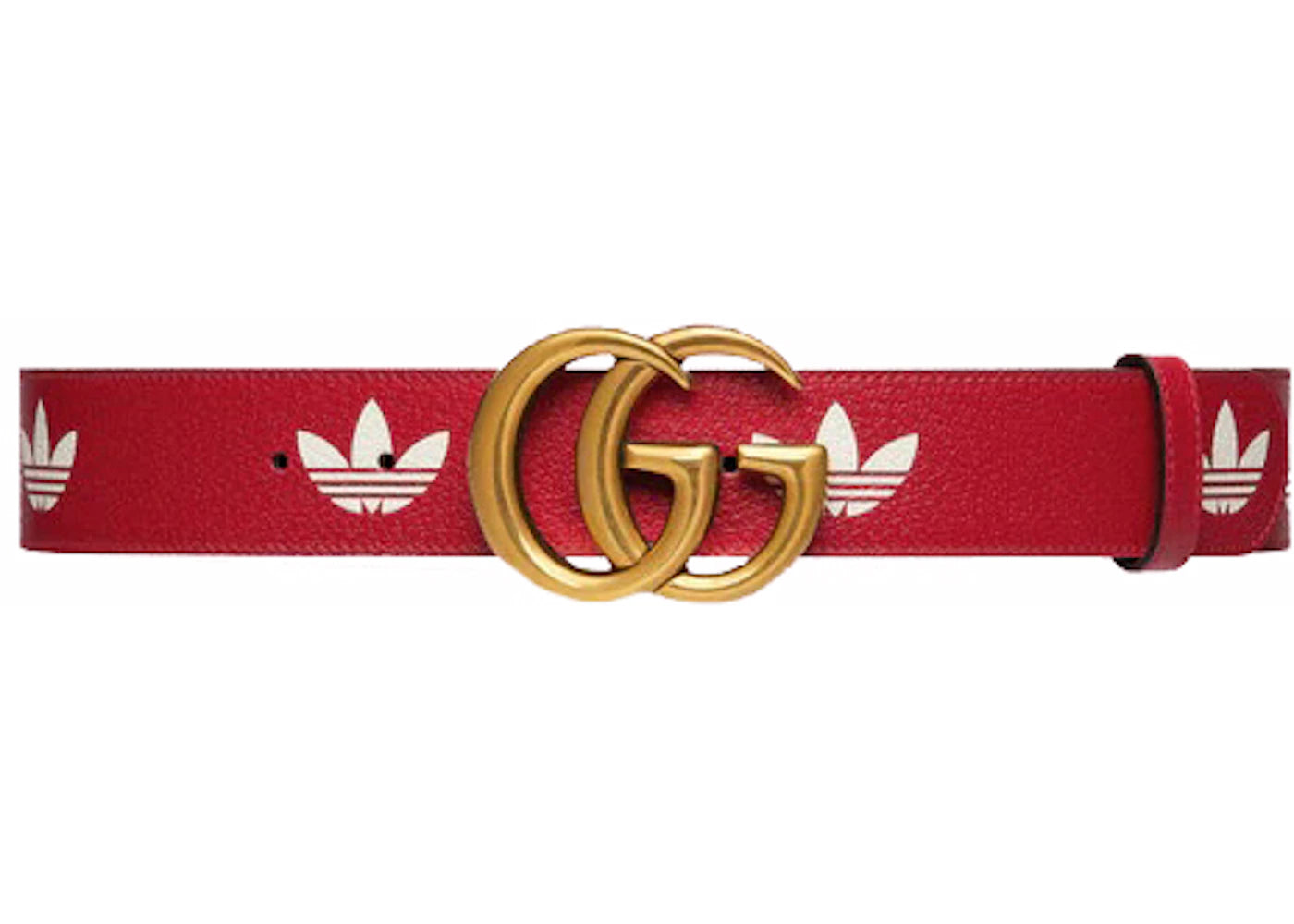 Gucci x adidas GG Marmont Belt Red