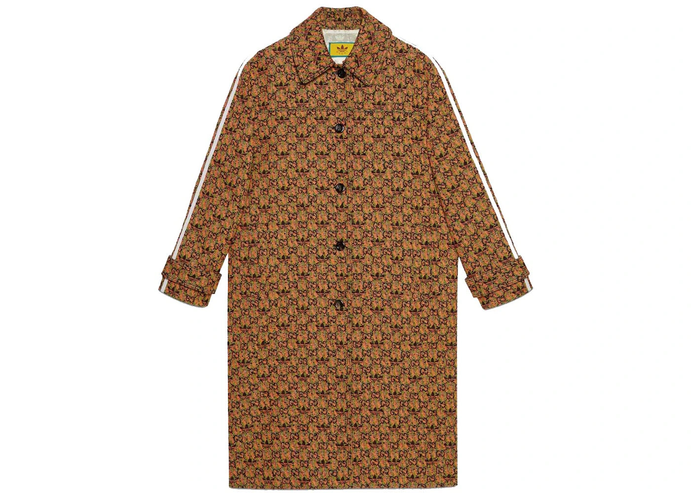 Gucci x adidas GG Trefoil Coat Black/Orange