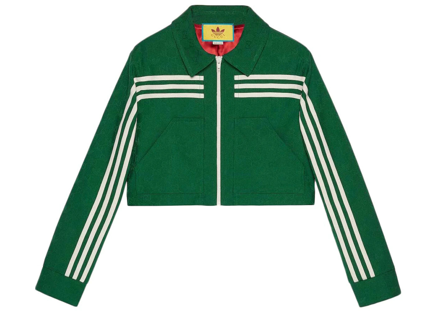 Gucci x adidas Jacquard Jacket Green