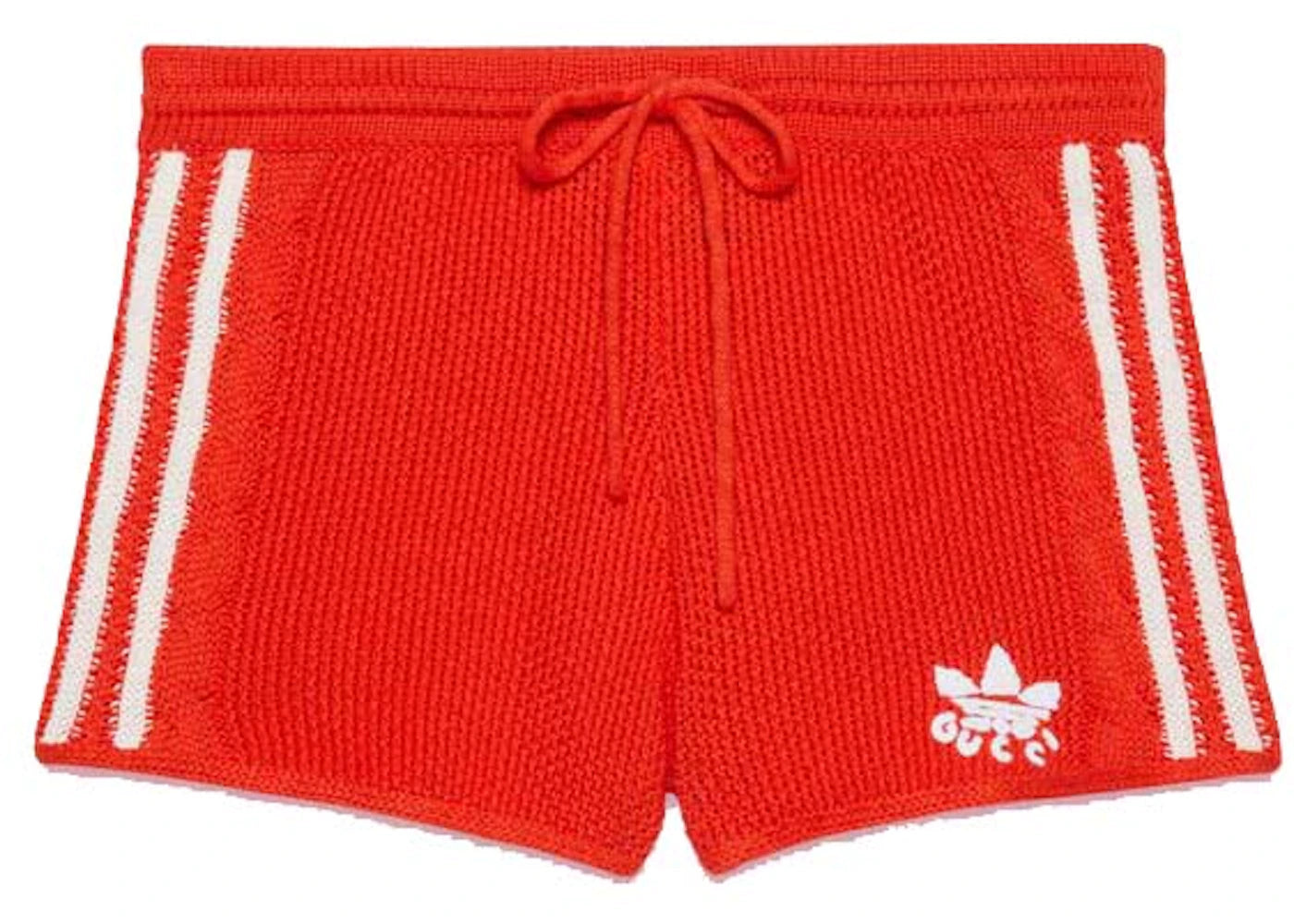 Gucci x adidas Knit Shorts Red