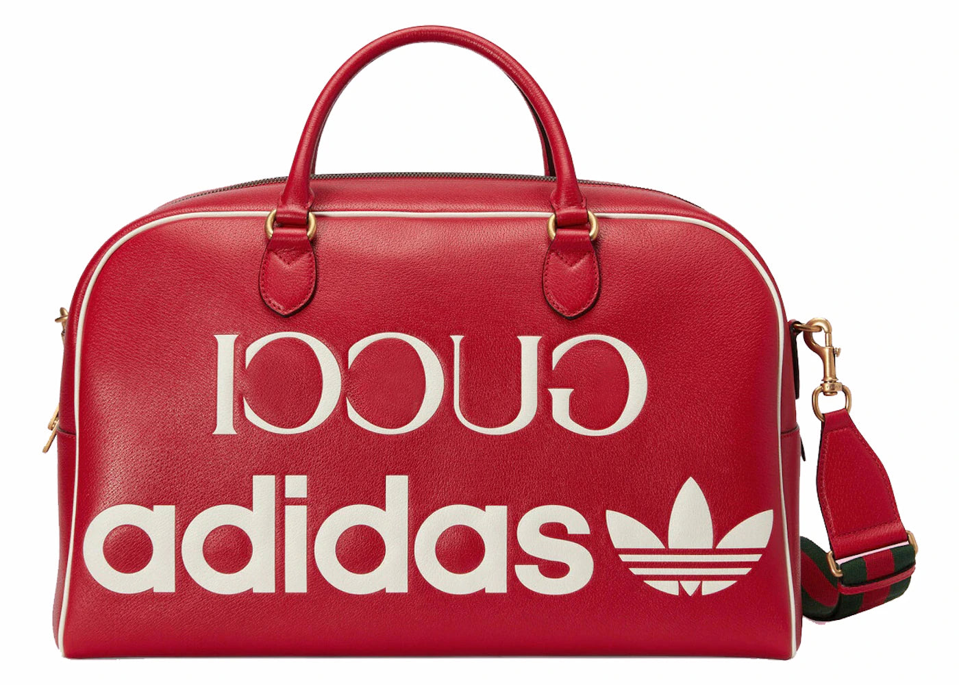 Gucci x adidas Large Duffle Bag Red