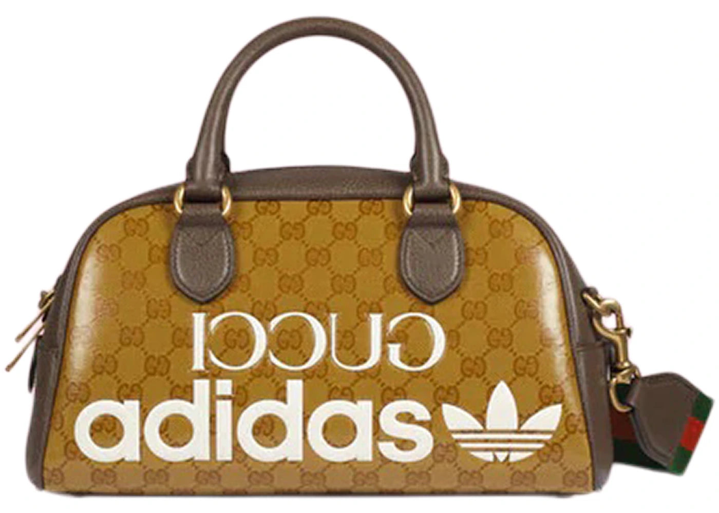 Gucci x adidas Mini Duffle Bag Beige/Brown