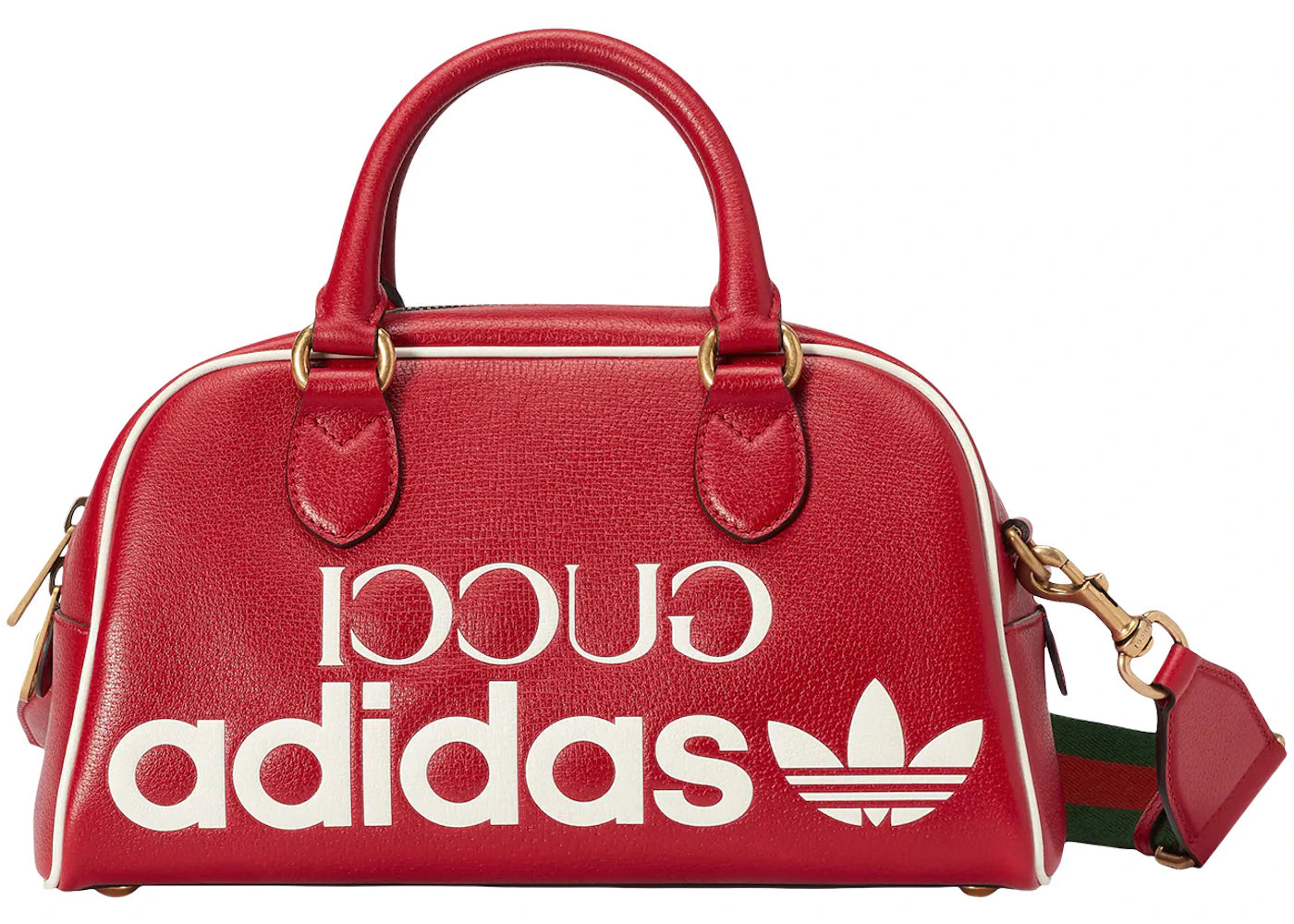 Gucci x adidas Mini Duffle Bag Red