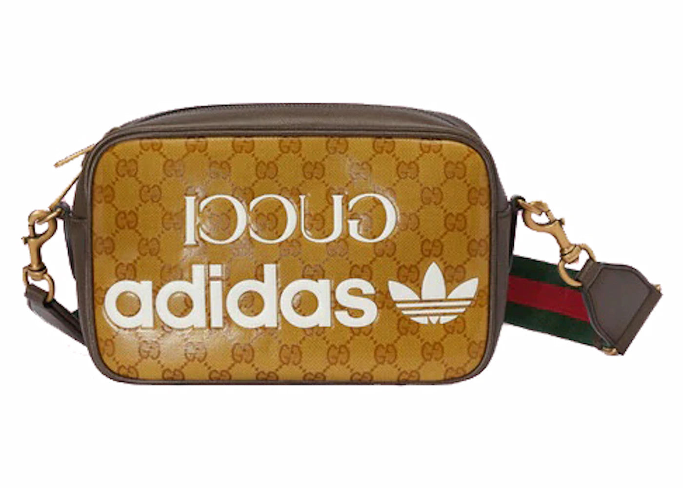 Gucci x adidas Small Shoulder Bag Beige/Brown