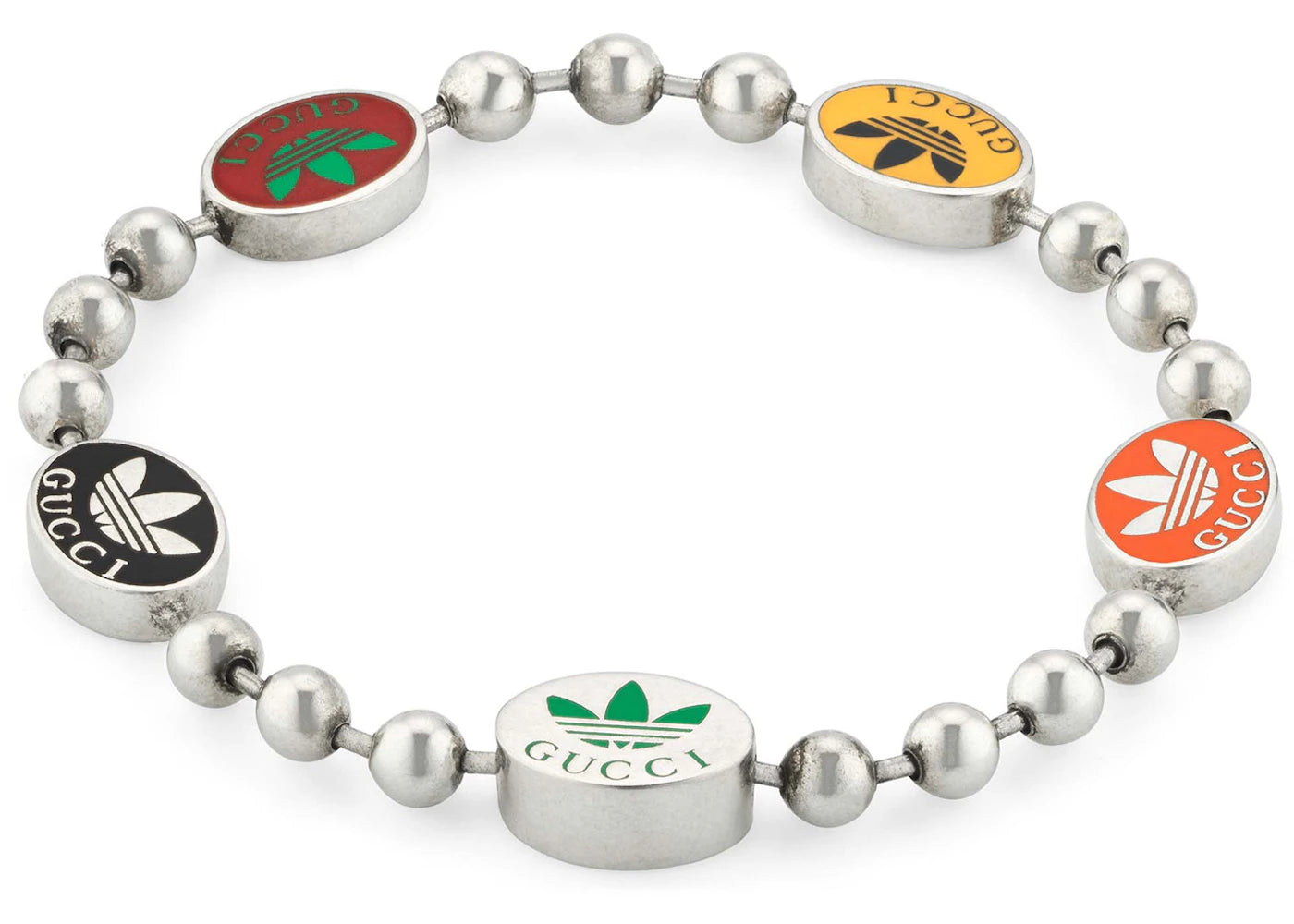 Gucci x adidas Trefoil Boule Bracelet Multicolor