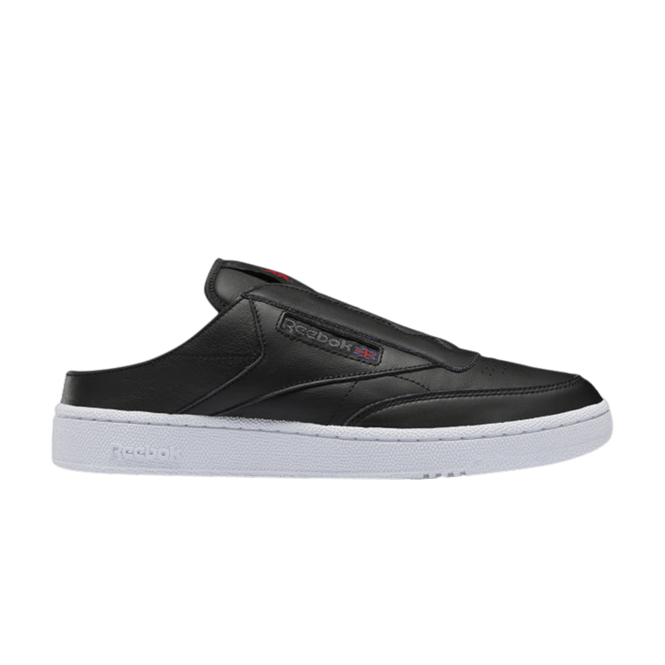 Reebok Club C Laceless Mule Black Grey