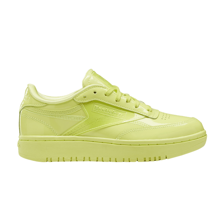 Reebok Cardi Coated Club C Double High Vis Green (Women's)