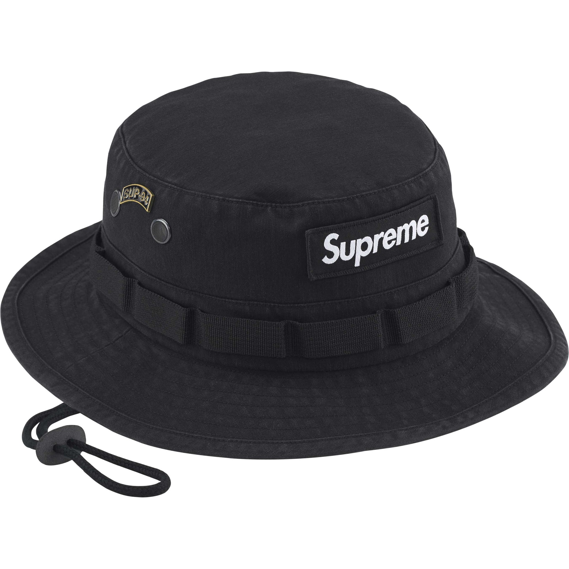 Supreme Military Boonie Black SS18